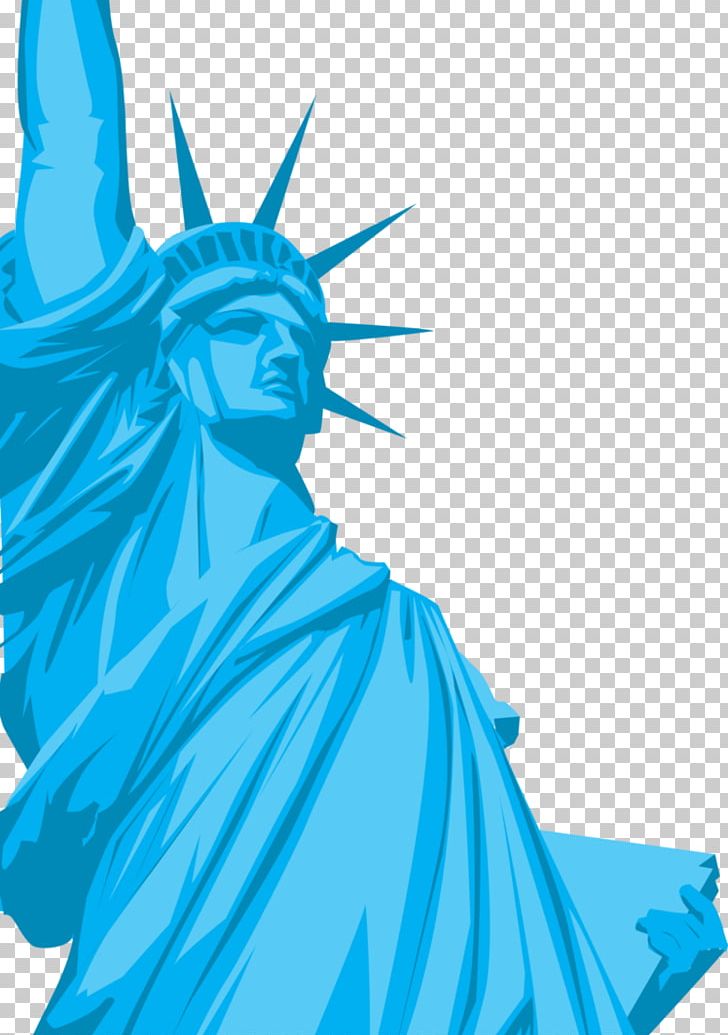 Statue Of Liberty Liberty State Park Ellis Island Statue Of Freedom PNG, Clipart, Aqua, Art, Artwork, Azure, Black And White Free PNG Download