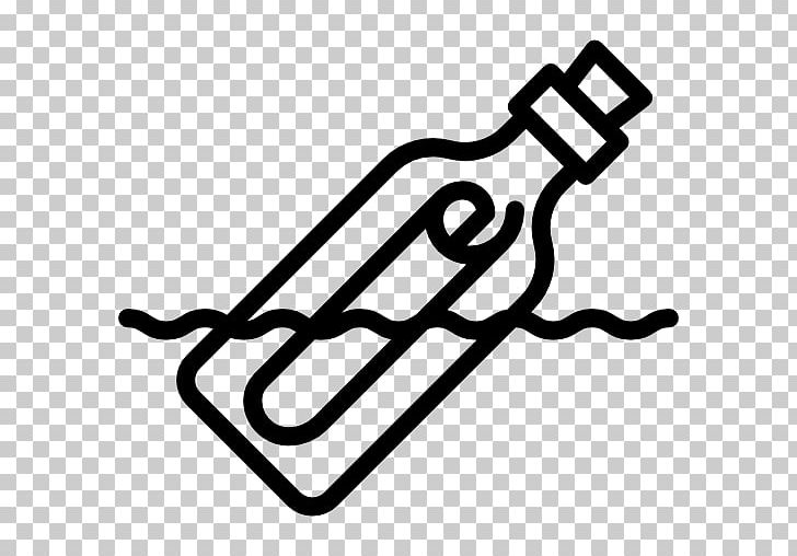 Computer Icons Message In A Bottle PNG, Clipart, Angle, Area, Black, Black And White, Bottle Free PNG Download