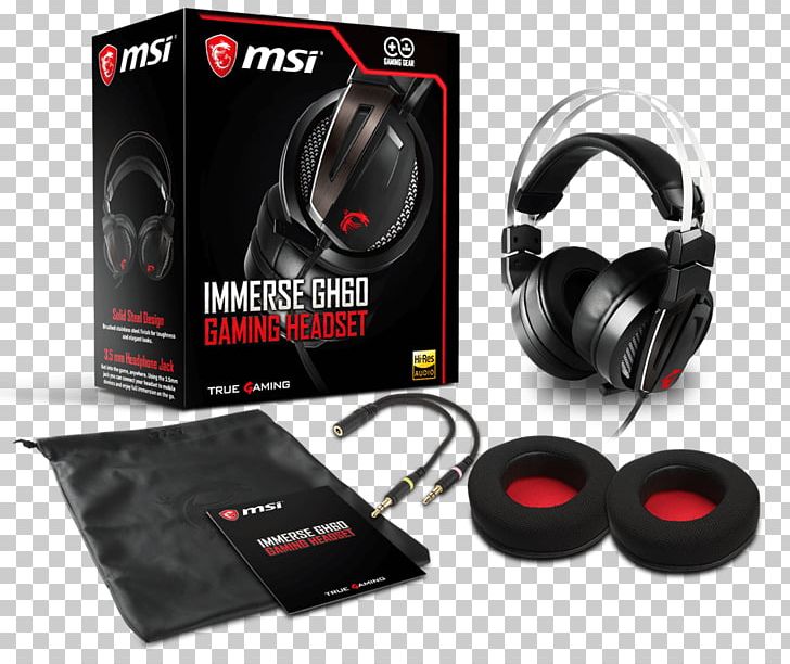 Immerse GH70 GAMING Headset Microphone Headphones MSI Immerse GH60 PNG, Clipart, Audio, Audio Equipment, Computer, Electronic Device, Electronics Free PNG Download
