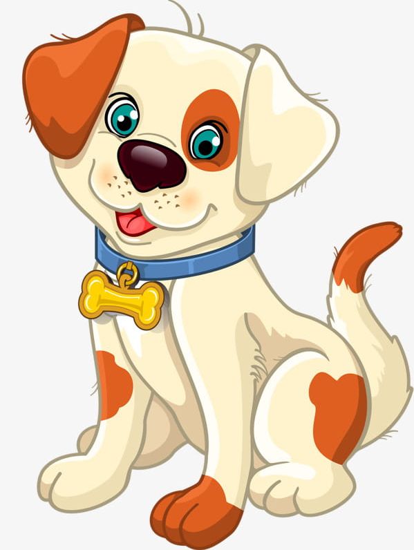 clipart cute dog