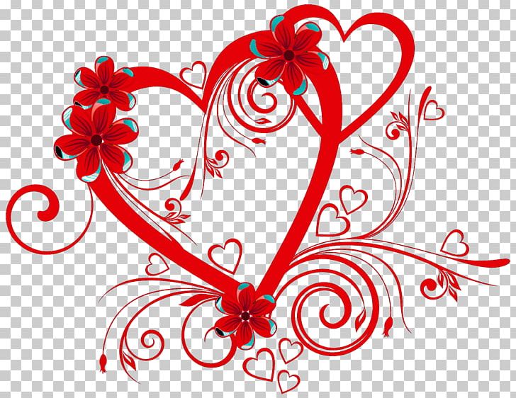 Flower Heart Valentine's Day PNG, Clipart, Bell, Black And White, Bleeding Heart, Circle, Cut Flowers Free PNG Download