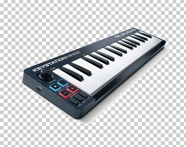 MIDI Controllers MIDI Keyboard M-Audio Keystation Mini 32 M-Audio Keystation 49 II PNG, Clipart, Analog Synthesizer, Controller, Digital Piano, Electronic Device, Input Device Free PNG Download