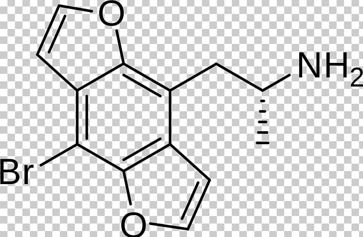 Bromo-DragonFLY Phenethylamine Drug Bromine 2C PNG, Clipart, 2cbfly, Angle, Area, Black, Black And White Free PNG Download