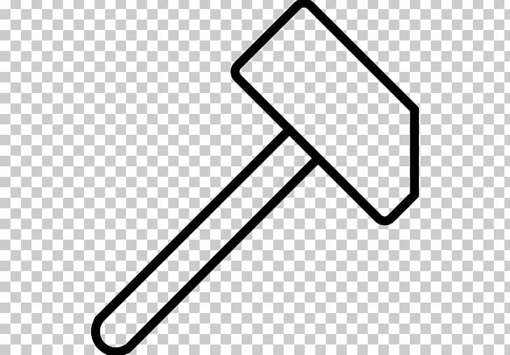 Hammer Computer Icons Tool PNG, Clipart, Angle, Area, Black, Black And White, Computer Icons Free PNG Download