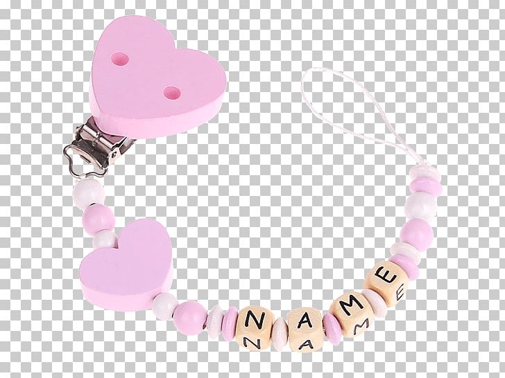 Bracelet Attache Tétine Bead Necklace Pacifier PNG, Clipart, Bead, Body Jewellery, Body Jewelry, Bracelet, Double Rose Free PNG Download