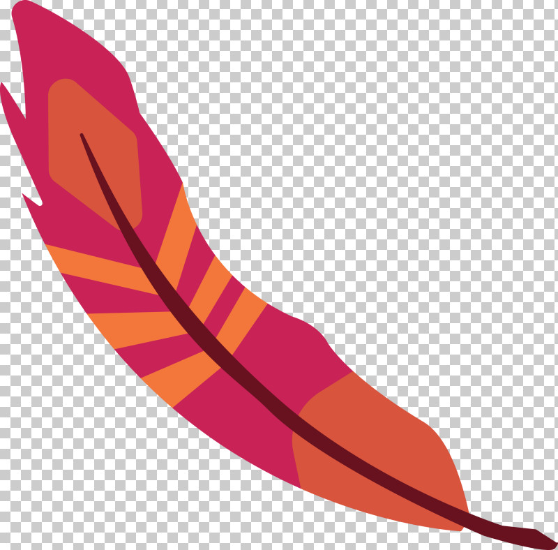 Feather PNG, Clipart, Cartoon Feather, Feather, Line, Meter, Orange Sa Free PNG Download