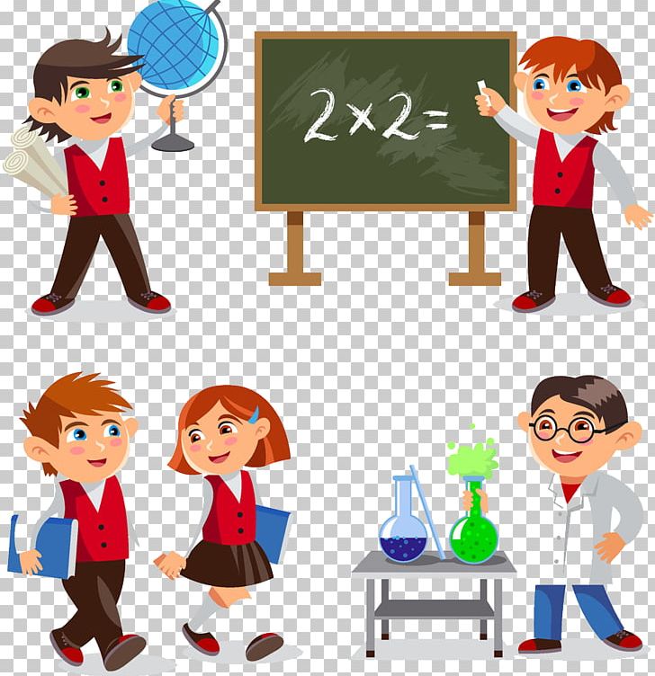 Chemistry Cartoon Laboratory Illustration PNG, Clipart, Back To School, Boy, Child, Children, Conversation Free PNG Download