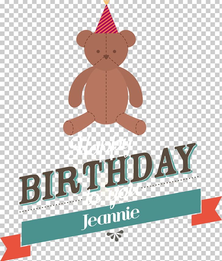 Happy Birthday To You Illustration PNG, Clipart, Animals, Balloon, Balloon Cartoon, Bear, Bear Birthday Free PNG Download