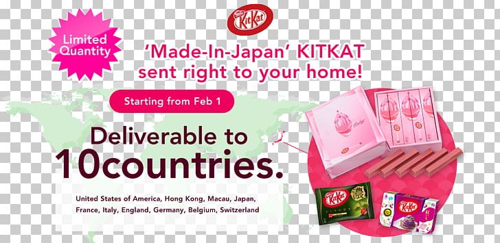Nestlé Kit Kat Deliverable Mail Order Brand PNG, Clipart, Brand, Deliverable, Dioscorea Alata, Japan, Kit Kat Free PNG Download