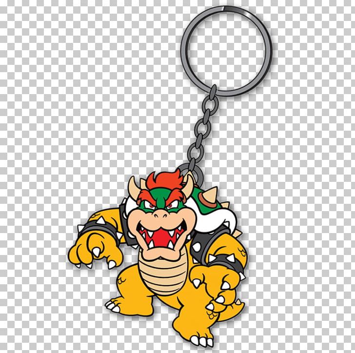 Super Mario Bros. Key Chains Bowser PNG, Clipart, Body Jewelry, Bowser, Cartoon, Fashion Accessory, Fictional Character Free PNG Download