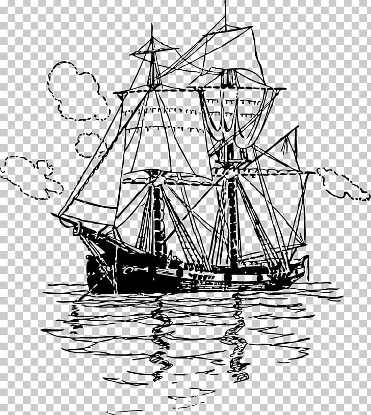 Sailing Ship Clipper PNG, Clipart, Boating, Brig, Caravel, Carrack, Digital Stamp Free PNG Download