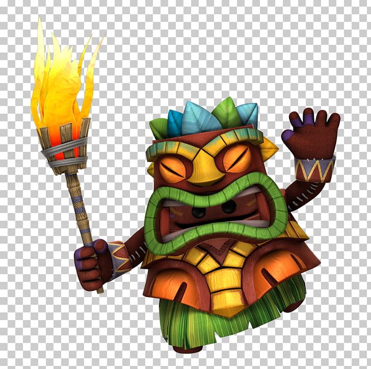 Tiki Hawaiian LittleBigPlanet 3 T-shirt Sculpture PNG, Clipart, Cartoon, Clothing, Easter, Fictional Character, Grass Skirt Free PNG Download