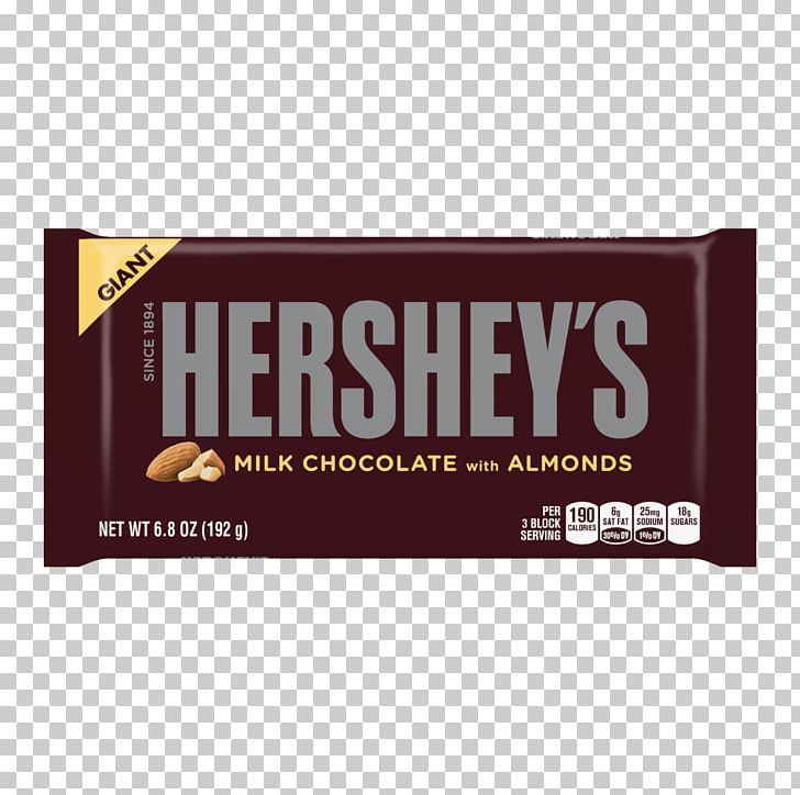 Hershey Bar Chocolate Bar Milk The Hershey Company PNG, Clipart, Almond, Brand, Candy, Candy Bar, Chocolate Free PNG Download