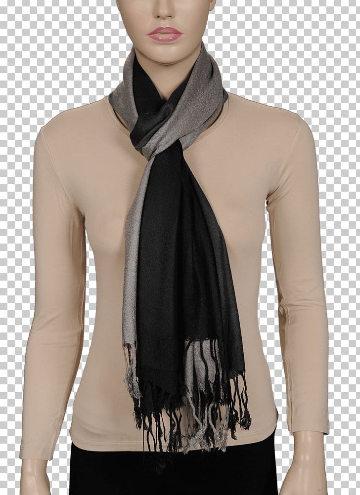 Scarf Neckerchief Foulard Black PNG, Clipart, Black, Black And Grey, Doro, Female, Foulard Free PNG Download