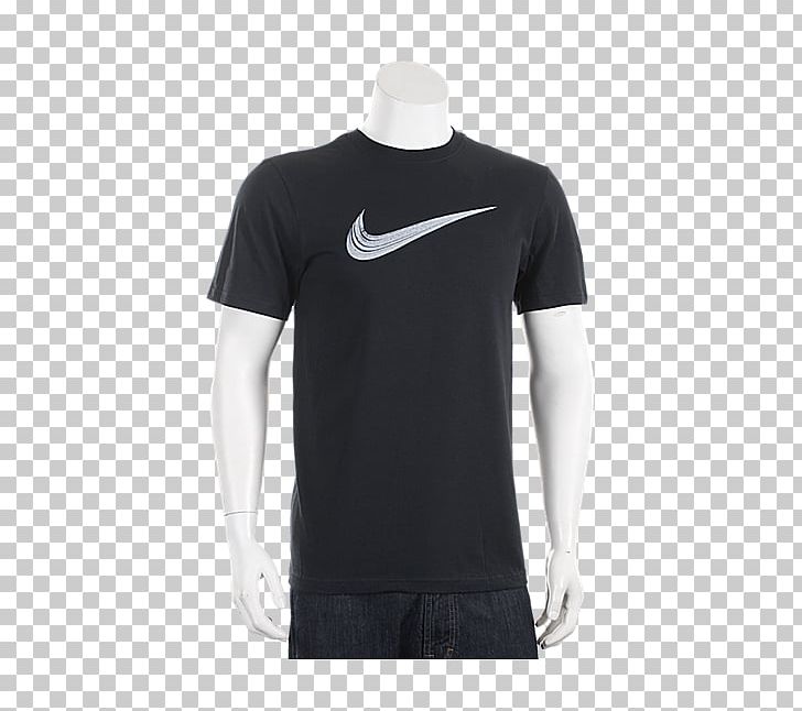 T-shirt Product Design Shoulder Sleeve PNG, Clipart, Active Shirt, Black, Brand, Neck, Nike Swoosh Free PNG Download