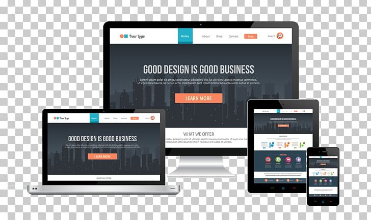 Responsive Web Design Web Development PNG, Clipart, Brand, Communication, Communication Device, Display Advertising, Electronics Free PNG Download