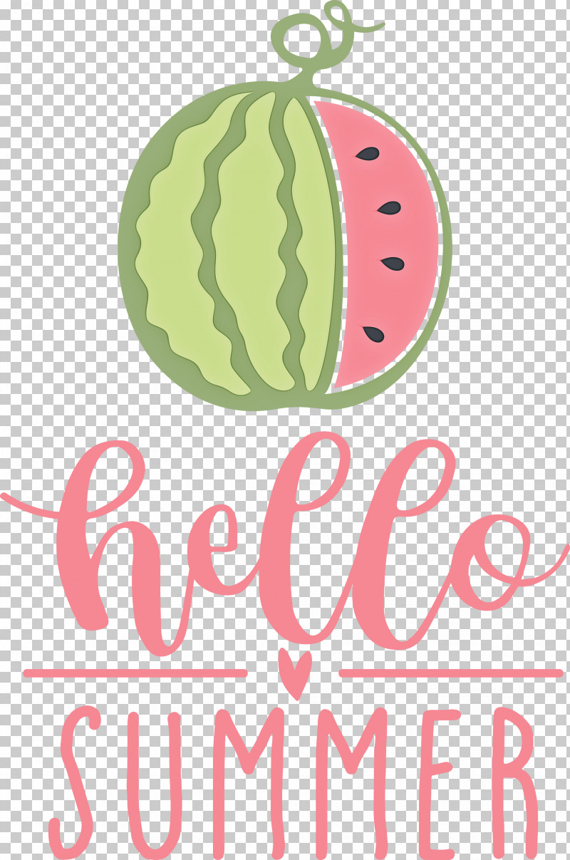 Hello Summer PNG, Clipart, Flower, Fruit, Green, Hello Summer, Line Free PNG Download
