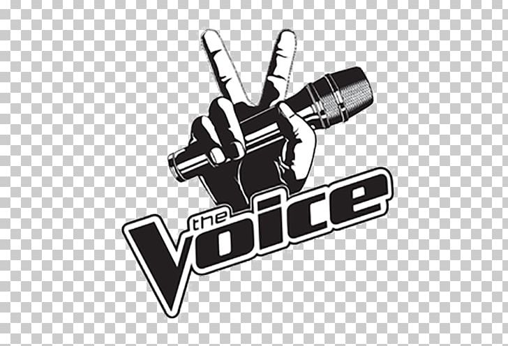 Television Show The Voice Logo Of NBC PNG, Clipart, Angle, Black, Black And White, Brand, Hand Free PNG Download