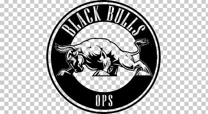 Brand Logo Emblem Black Advertising PNG, Clipart, Advertising, Art, Black, Black And White, Black Bull Free PNG Download