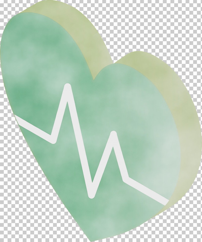 Green Heart M-095 PNG, Clipart, Green, Heart, M095, Paint, Watercolor Free PNG Download