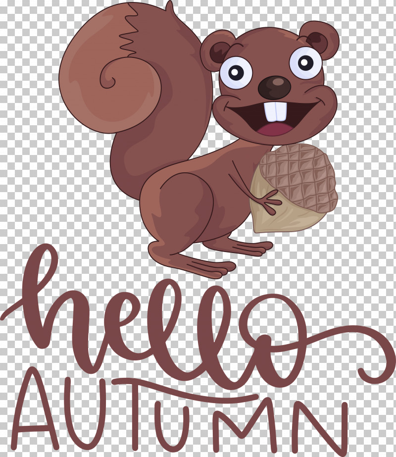 Hello Autumn PNG, Clipart, Biology, Cartoon, Hello Autumn, Meter, Rodents Free PNG Download
