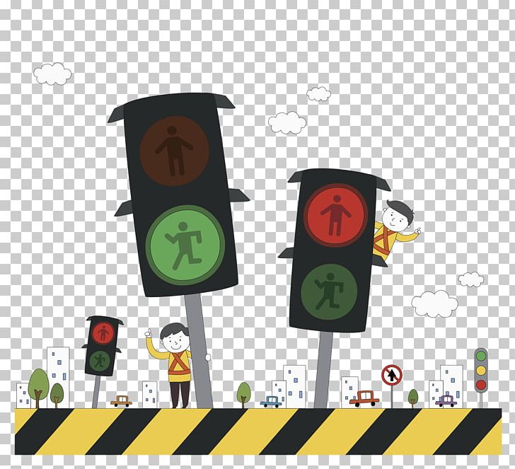Traffic Light Drawing Cartoon Road PNG, Clipart, Children, Christmas Lights, Dra, Hand, Lamp Free PNG Download
