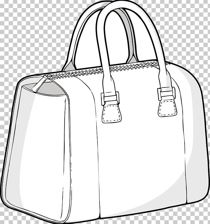 Tote Bag Handbag Drawing Illustration PNG, Clipart, Accessories, Backpack, Bag, Black, Black And White Free PNG Download