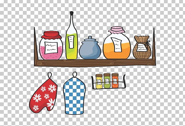 Shelf Kitchen Utensil Stock Photography Cookware PNG, Clipart, Area, Artwork, Bottle, Brand, Cookware Free PNG Download