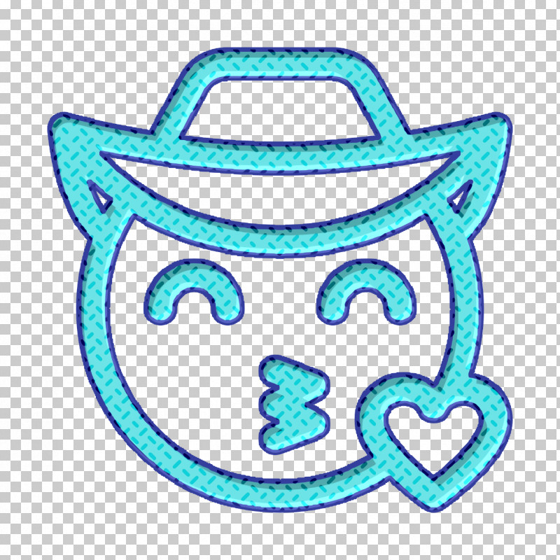 Cowboy Icon Smiley And People Icon Kiss Icon PNG, Clipart, Cowboy Icon, Kiss Icon, Line, Meter, Smiley And People Icon Free PNG Download