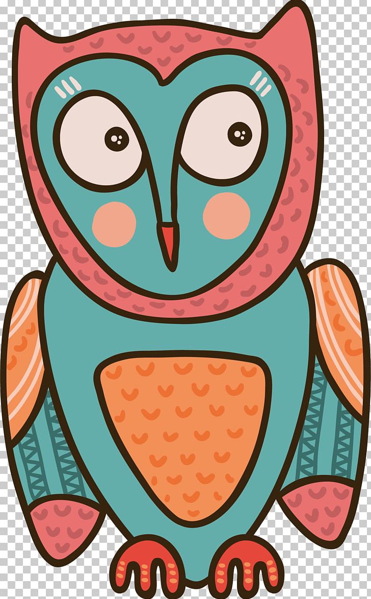 Owl Parrot Cartoon PNG, Clipart, Animals, Bird, Cartoon, Copyright, Handpainted Flowers Free PNG Download