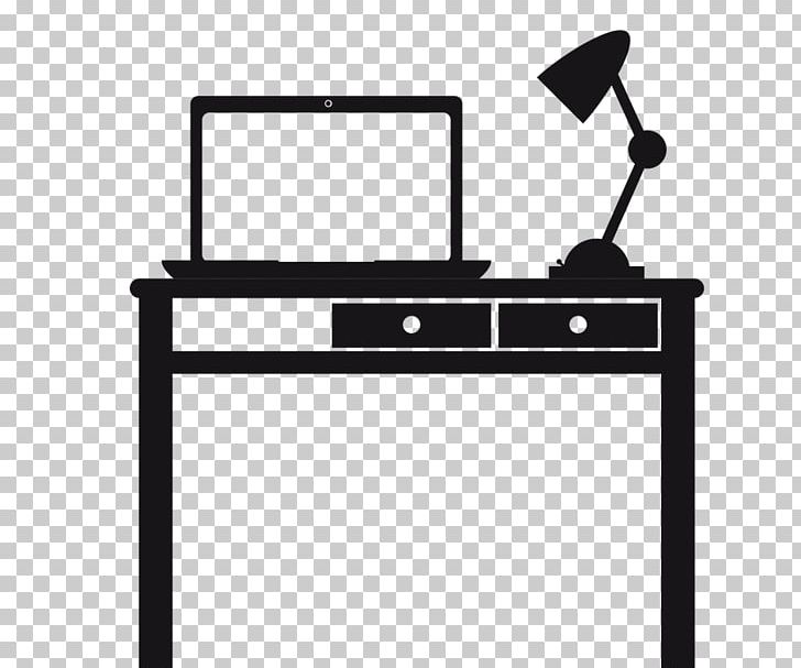 Table Computer Icons Desk PNG, Clipart, Angle, Black, Black And White, Computer, Computer Desk Free PNG Download