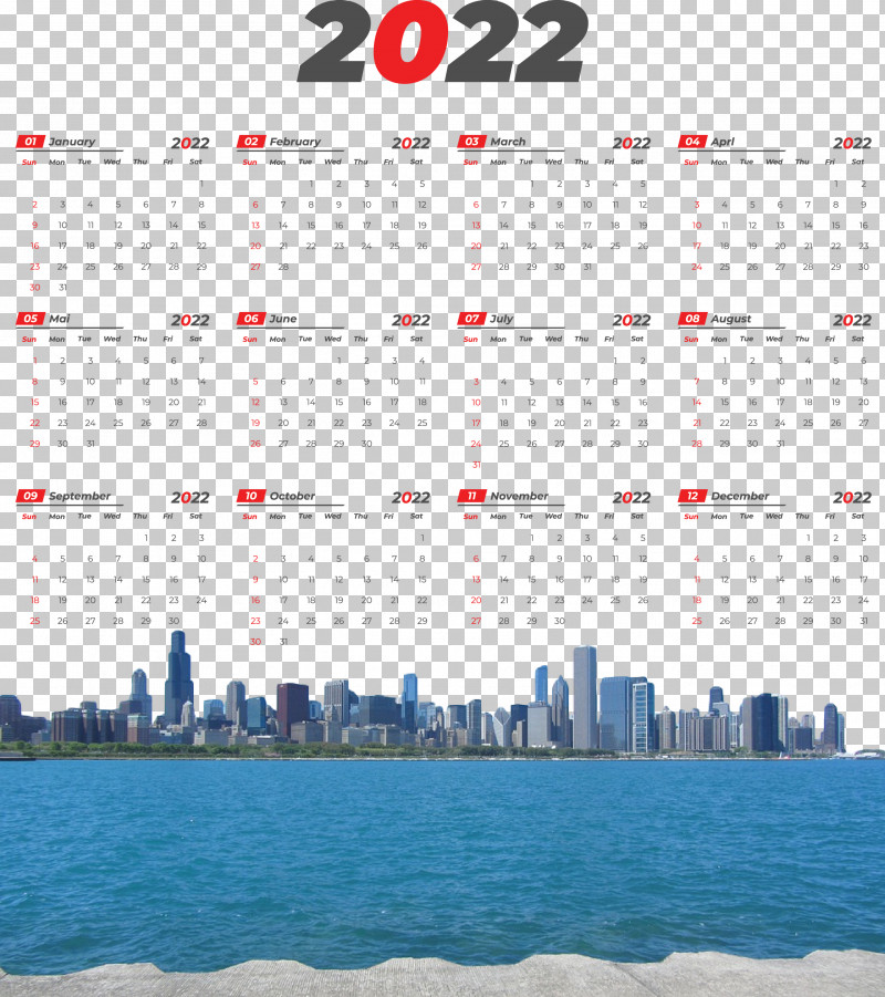 Printable Yearly Calendar 2022 2022 Calendar Template PNG, Clipart, Calendar System, Chicago, Meter, Urban Renewal Free PNG Download