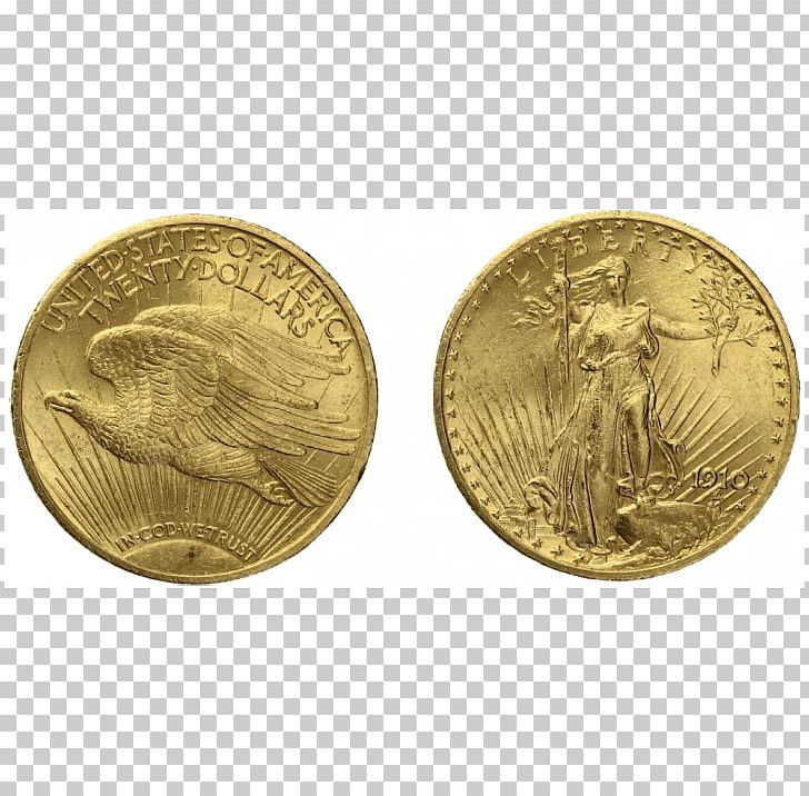 Coin Gold United States Twenty-dollar Bill United States Dollar Saint-Gaudens Double Eagle PNG, Clipart, American Gold Eagle, Brass, Coin, Currency, Double Eagle Free PNG Download