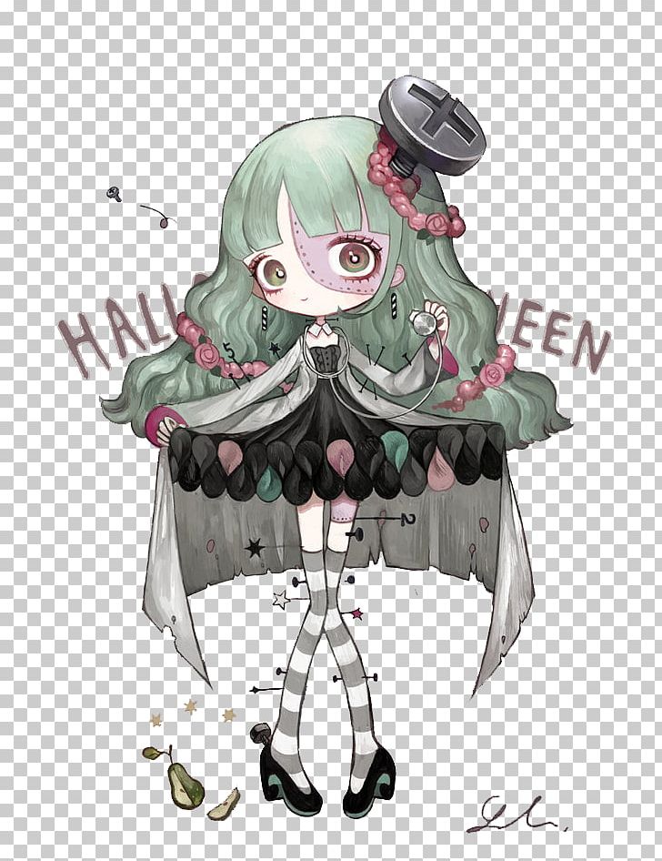 Cute Halloween Anime Witch Ghost  Pumpkin  Halloween Witch  Posters and  Art Prints  TeePublic