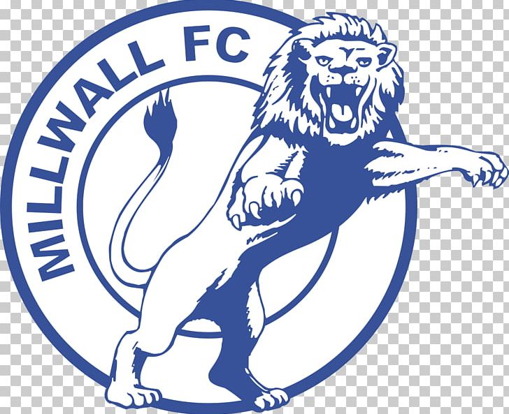 The Den Millwall F.C. EFL Championship English Football League EFL League One PNG, Clipart, Area, Art, Artwork, Black And White, Carnivoran Free PNG Download
