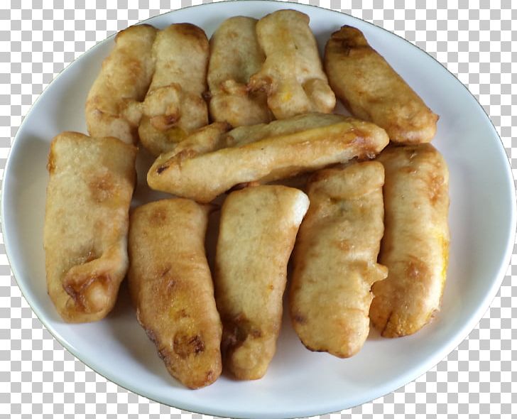 Fritter Spring Roll Pisang Goreng Breakfast Sausage Rissole PNG, Clipart, 04574, Appetizer, Breakfast, Breakfast Sausage, Dish Free PNG Download