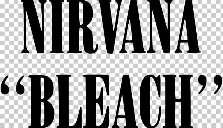 Bleach Nirvana Nevermind Sticker MTV Unplugged In New York PNG, Clipart, Black, Black And White, Bleach, Blew, Brand Free PNG Download