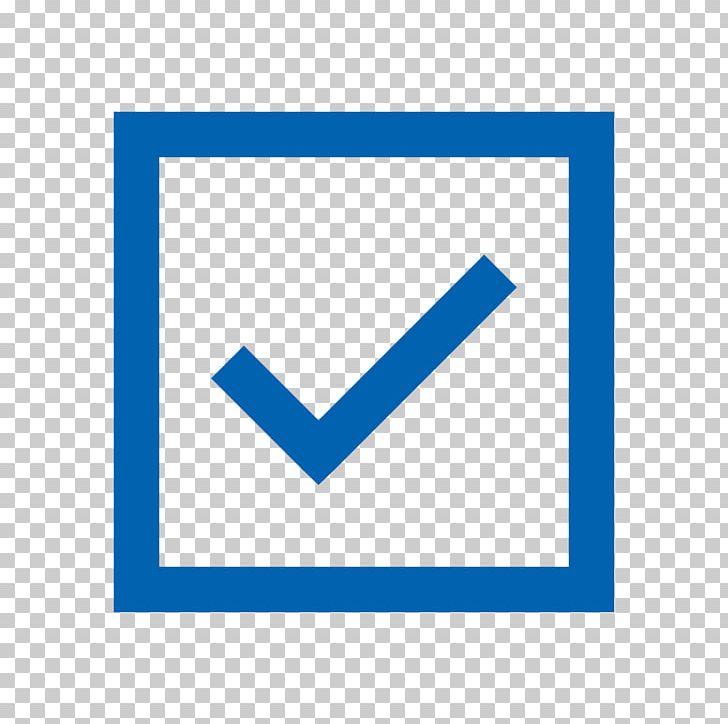 Computer Icons Check Mark Checkbox PNG, Clipart, Angle, Area, Blue, Brand, Business Free PNG Download