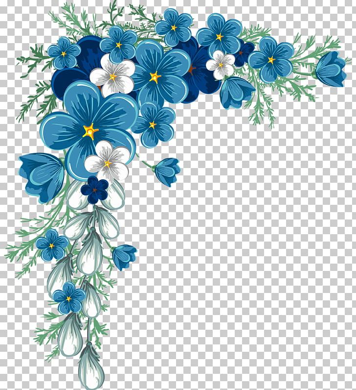 Flower Floral Design PNG, Clipart, Art, Blue, Branch, Clip Art, Craft Free PNG Download