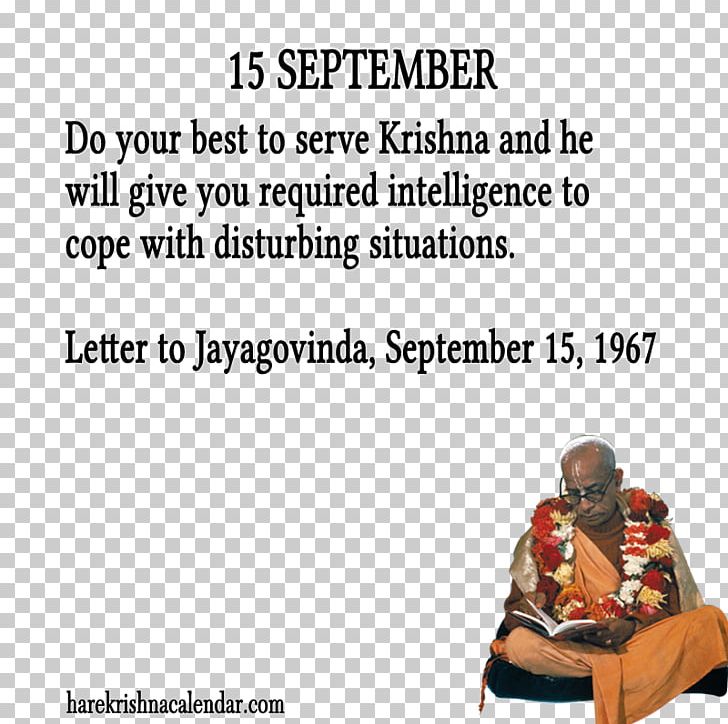 Radha Krishna September 15 Quotation PNG, Clipart, Area, Brand, C Bhaktivedanta Swami Prabhupada, Communication, Conversation Free PNG Download