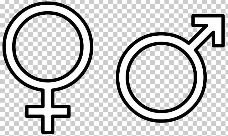 Gender Symbol Female PNG, Clipart, Area, Black And White, Brand, Circle, Female Free PNG Download
