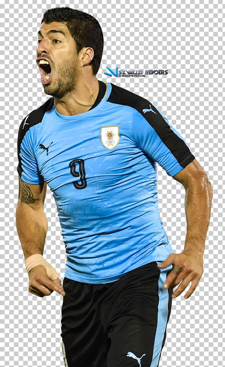 2018 World Cup 2014 FIFA World Cup Uruguay National Football Team Egypt National Football Team Luis Suárez PNG, Clipart, Blue, Electric Blue, Jersey, Player, Portugal National Football Team Free PNG Download