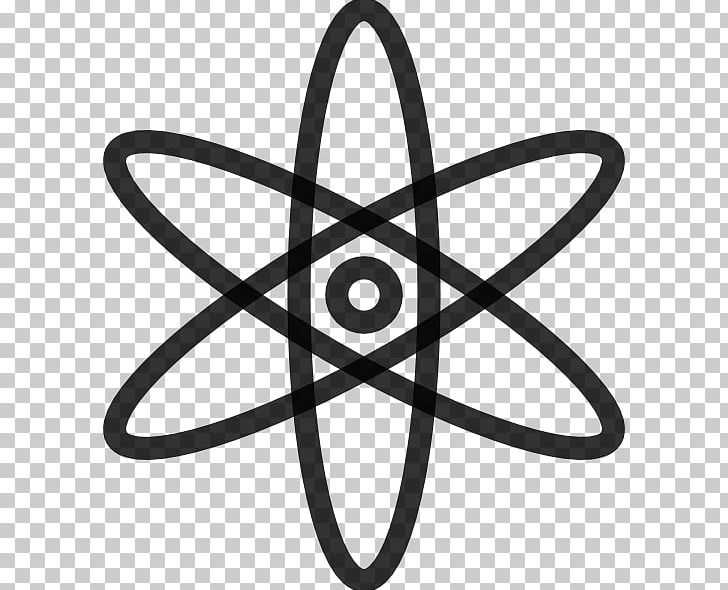 Atom Computer Icons PNG, Clipart, Atom, Atomic Nucleus, Atomic Theory, Black And White, Circle Free PNG Download