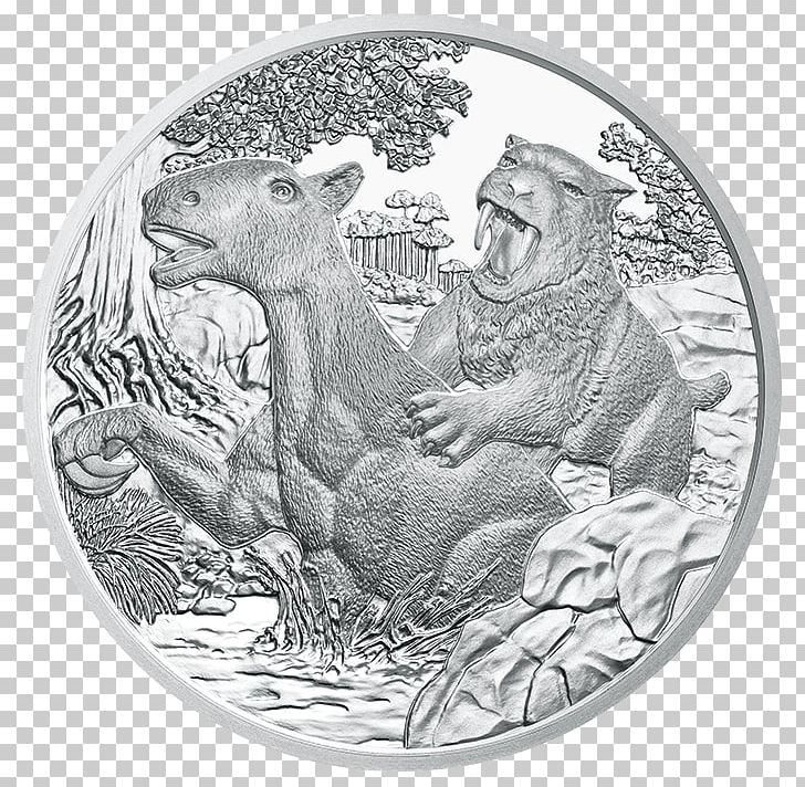 Silver Coin Silver Coin South Korea Perth Mint PNG, Clipart, Black And White, Bullion, Bullion Coin, Carnivoran, Cat Like Mammal Free PNG Download