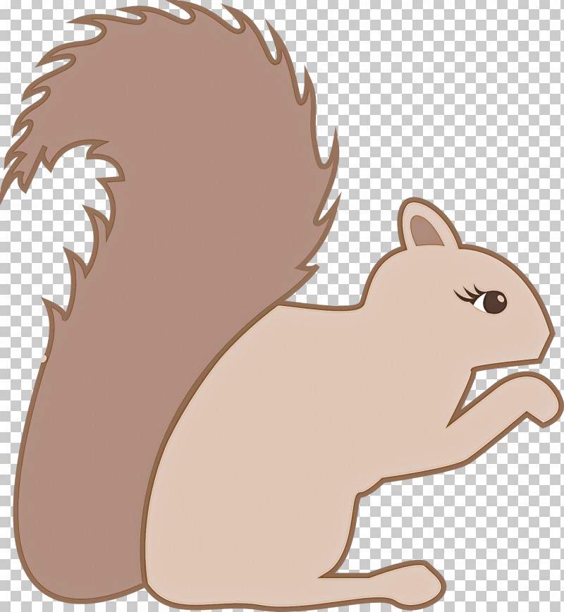 Squirrel Cartoon Beaver Tail PNG, Clipart, Beaver, Cartoon, Squirrel, Tail Free PNG Download