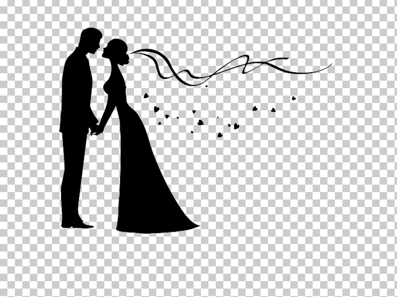 People In Nature Black-and-white Love Silhouette Romance PNG, Clipart, Blackandwhite, Dress, Gesture, Gown, Happy Free PNG Download