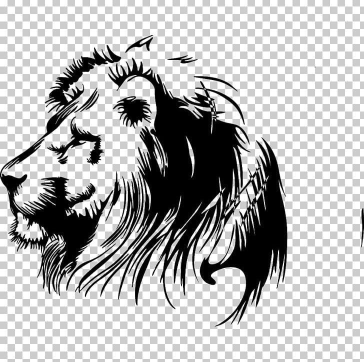Lion Wall Decal Sticker PNG, Clipart, Animals, Art, Big Cat, Big Cats, Black Free PNG Download
