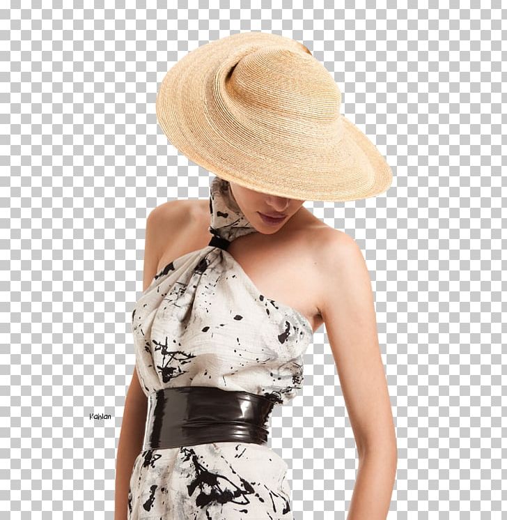 Sun Hat Model Fashion Female PNG, Clipart, Beauty, Beige, Clothing, Fashion, Fashion Model Free PNG Download