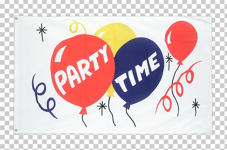 Banner Logo Fahne Party Time Text Flag PNG, Clipart, Advertising, Area, Area M Airsoft Koblenz, Banner, Brand Free PNG Download