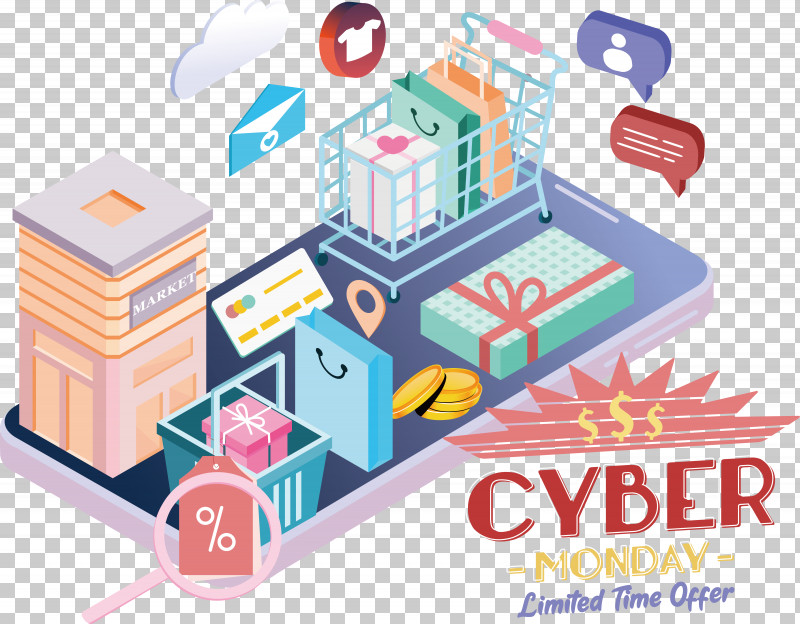 Cyber Monday PNG, Clipart, Cyber Monday, Discount, Limited Time Offer, Special Offer Free PNG Download